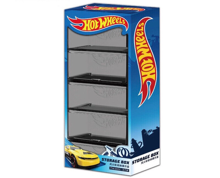 Hotwheels风火轮收纳盒展示盒 可组...