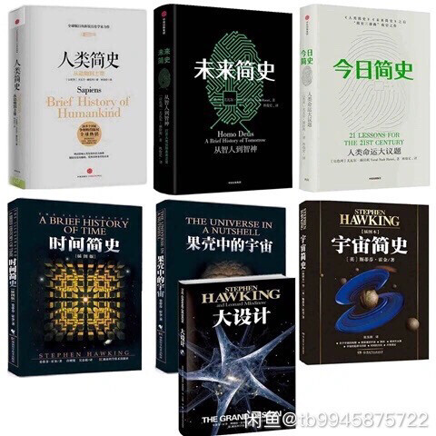 【可任选】时间简史 宇宙简史 果壳中的宇宙...