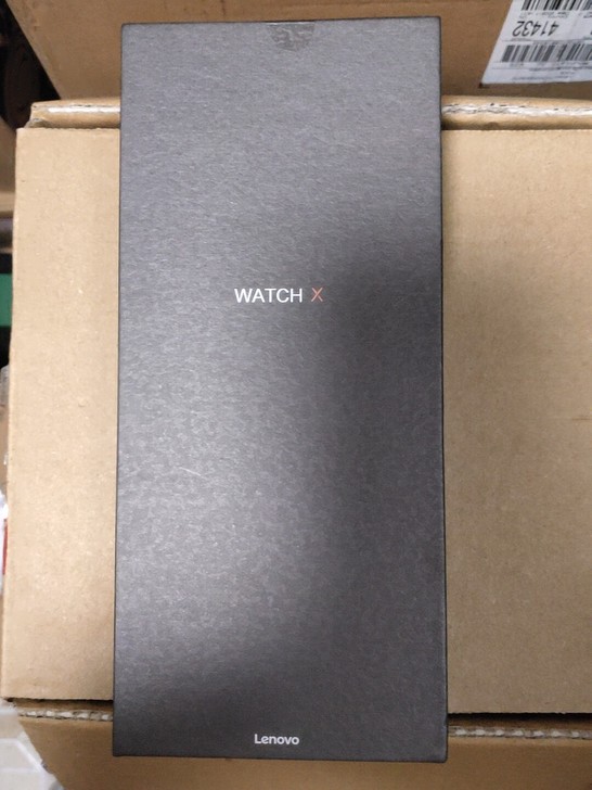联想watch x 智能手表 银色 全新未...