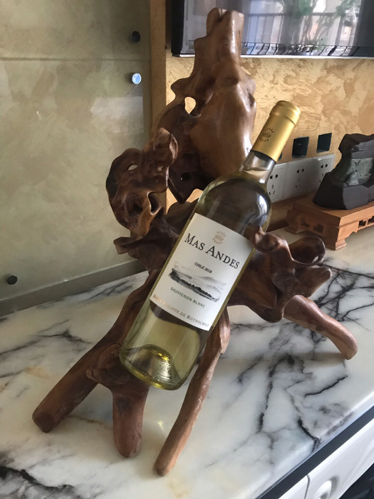 家里闲置老树根,根雕艺术品摆件,可当红酒架...