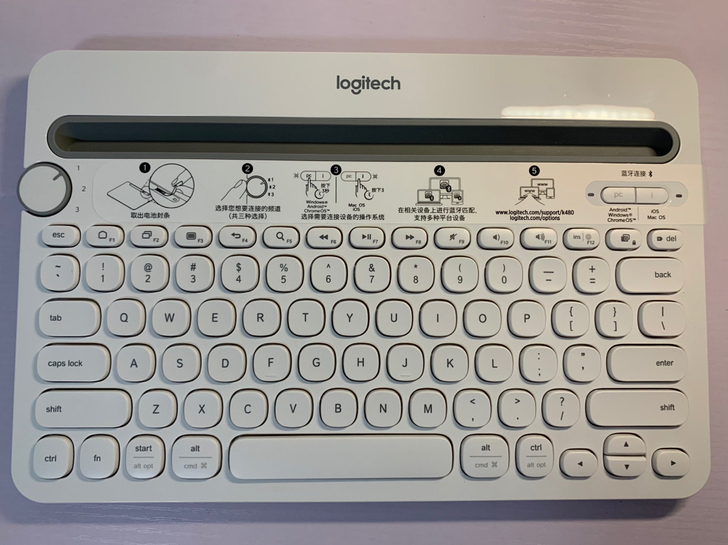 罗技K480