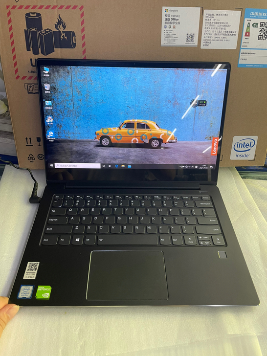 联想小新Air14-IKBR 黑色 93新...