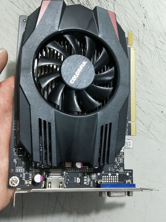 七彩虹gt1030 黄金版2g 拆机显卡包...