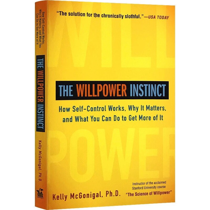 英文原版 自控力 The Willpower