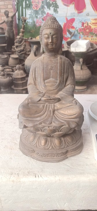铜佛像 ，做工精细品相尺寸如图高24重17...
