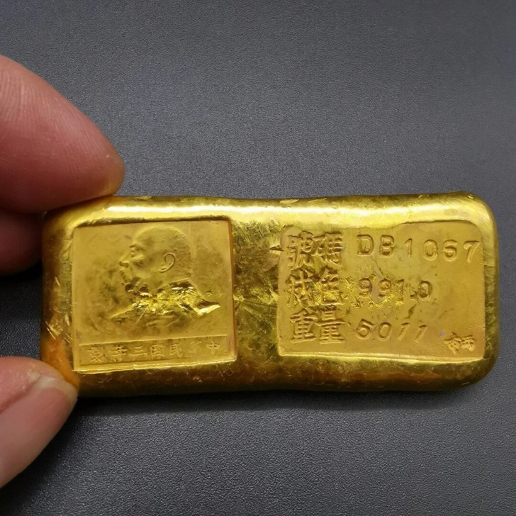 处理包邮民国金锭金条 袁大头金条金锭黄铜鎏...