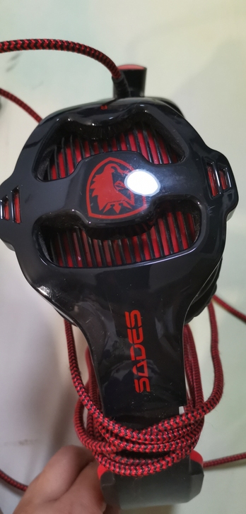 赛德斯SA-903游戏耳机，孩子退下来的，...