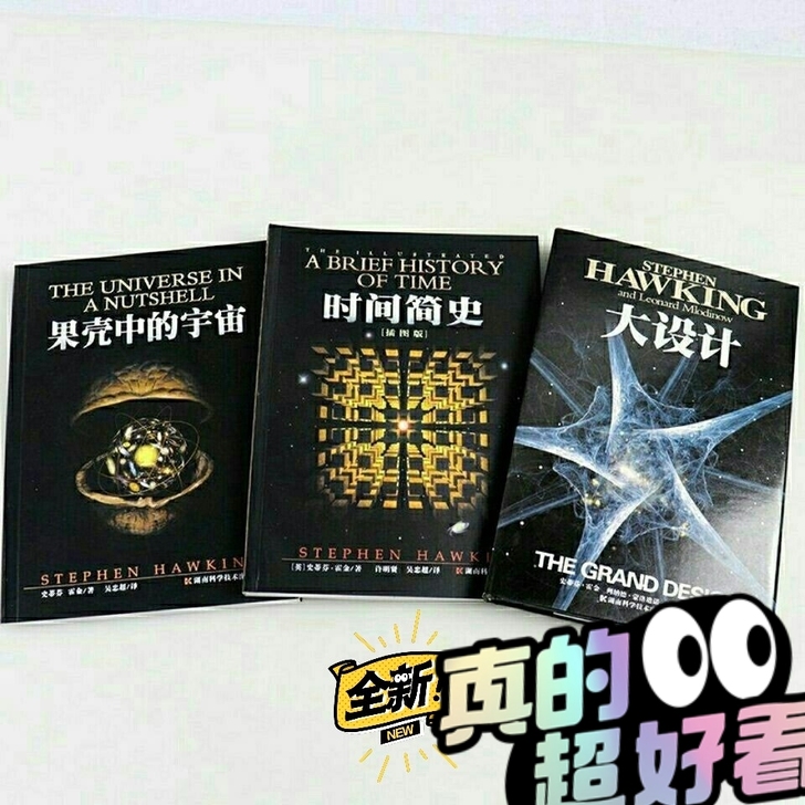 图书 时间简史 果壳中的宇宙 大设计书店全...