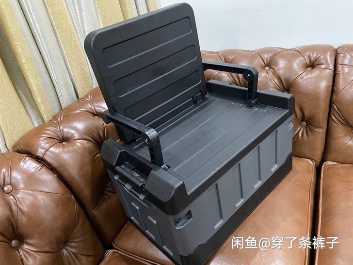 雪峰snow peak 户外汽车收纳折叠箱椅