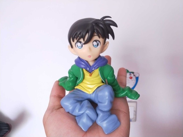 名侦探柯南 坐姿柯南 工藤新一 Q版公仔 ...