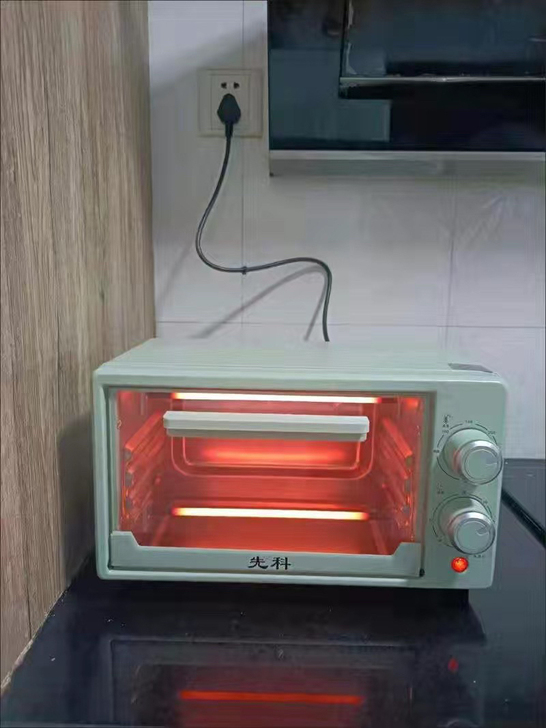 小户熊电烤箱家用多功能全自动烤箱迷你型披萨...