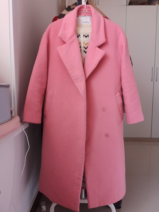 欧时力毛呢大衣