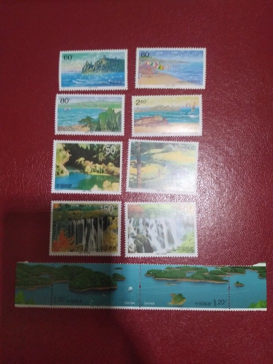 旅游景区一组3套 邮票 套票