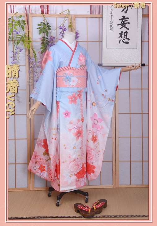 三分妄想fate吾王saber晴着和服co...