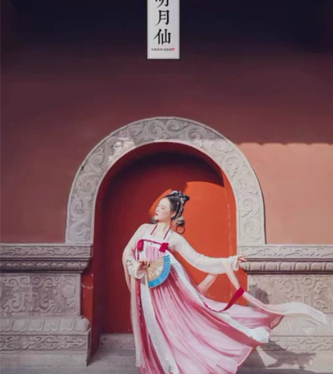 【有香如故】明月仙 齐胸襦裙芙蓉绣花汉服 ...