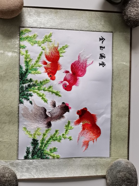 刺绣画