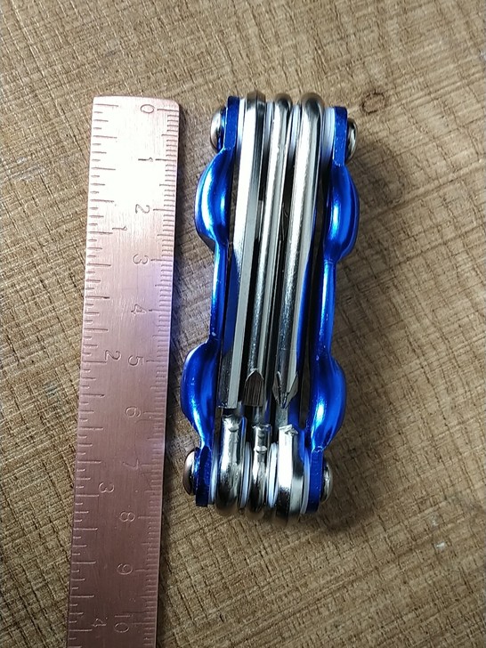 全新便携折叠全钢修理工具，8厘米长可以放口...