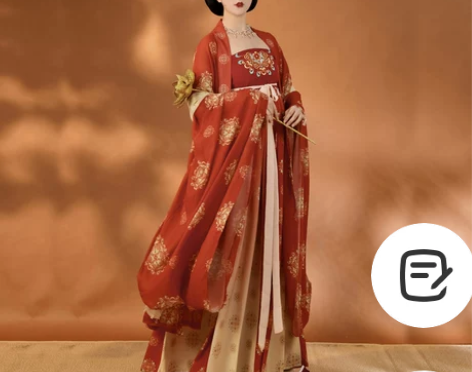 裳云兮(燕云台)唐制原创汉服女夏季唐风刺绣...