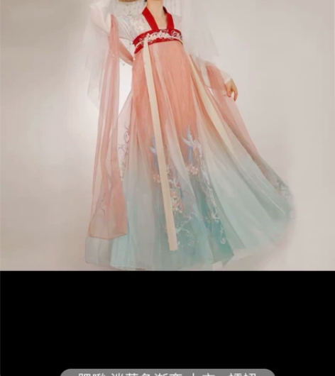 裳云兮【肥啾】原创汉服女对襟齐腰襦裙重工刺...