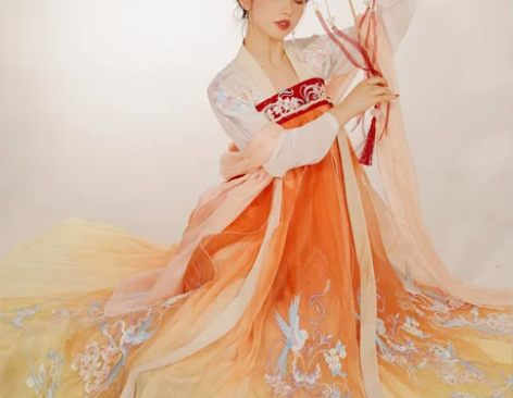 裳云兮【肥啾】原创汉服女唐制齐胸襦裙正品传...