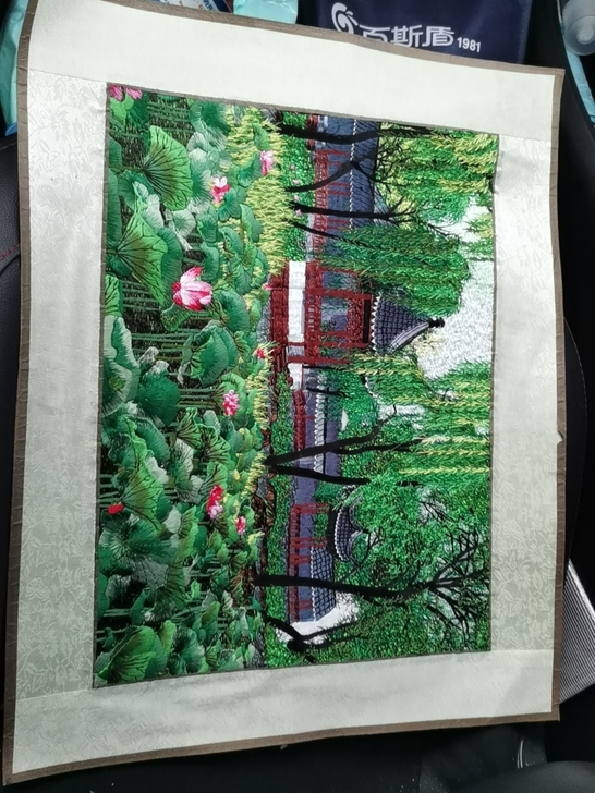 刺绣画