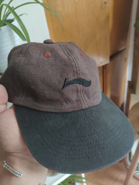 vintage 老李宁棒球帽，90年代复古...