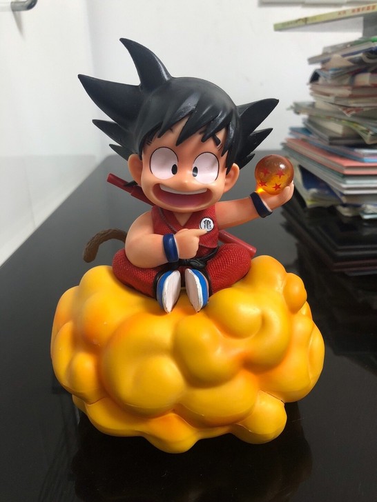 优质版七龙珠小悟空手办手拿四星球筋斗云童年...