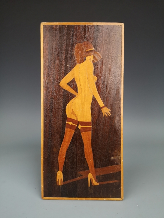 前苏联木片拼贴装饰画