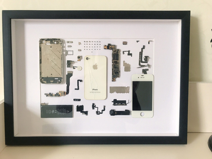 手机装裱 ipone 4 纯手工打造，用的...