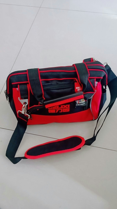 限时特价德力西工具包电工工具包帆布工具包多...