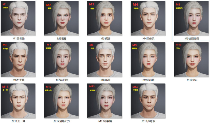 和平精英吃鸡捏脸数据码，需要的点我想要看更...