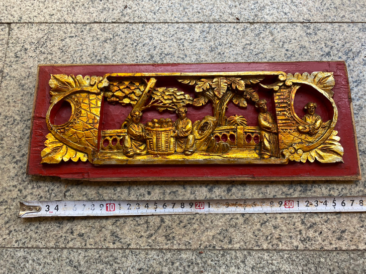 老木雕/文玩/艺术品/花板/家具/古董/构...