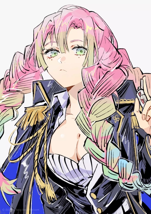 【预售】鬼灭之刃恋柱蜜璃甘露寺军装c服co...