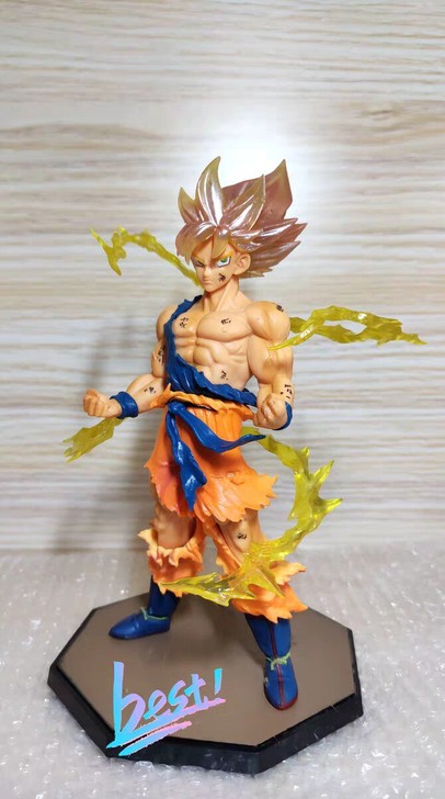 七龙珠孙悟空赛亚人魂限定手办一个