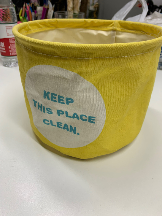 桌面整理收纳布艺 收纳筐