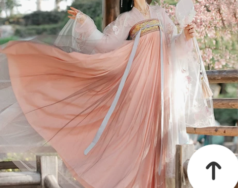 正品汉服女中国风仙气飘逸学生古装日常夏季樱...