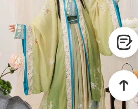 汉服女正品原创中国风汉元素对襟交领齐腰襦裙...