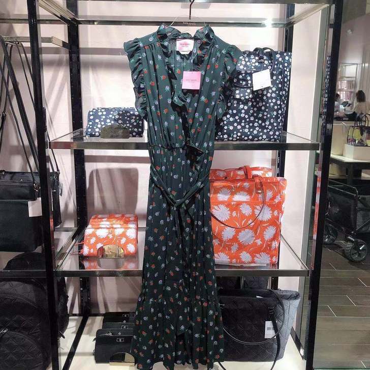 kate spade 蕾丝雪纺衫