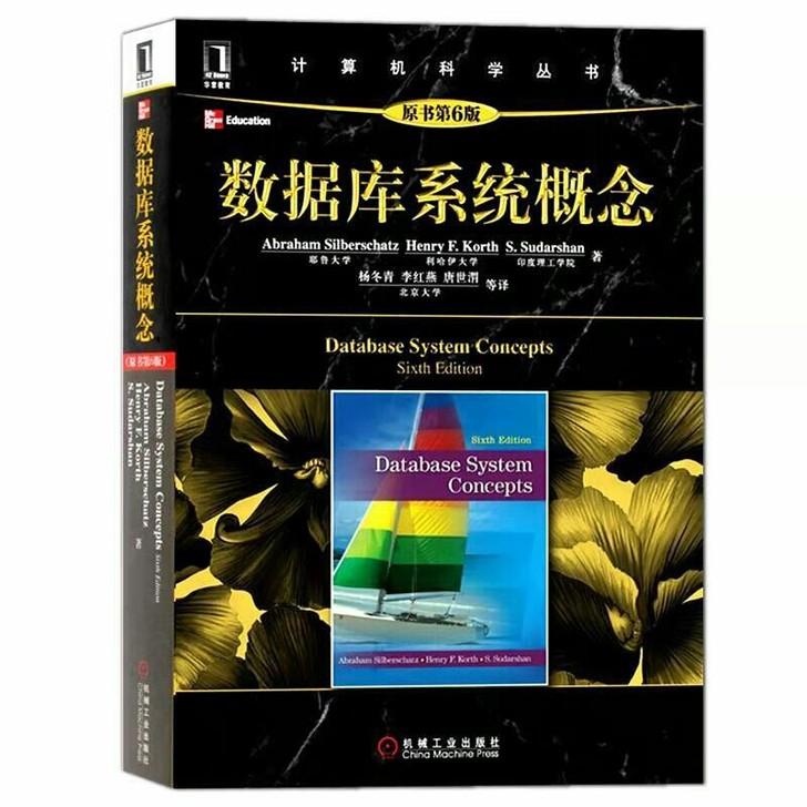 包邮 数据库系统概念 原书第6版 黑皮
