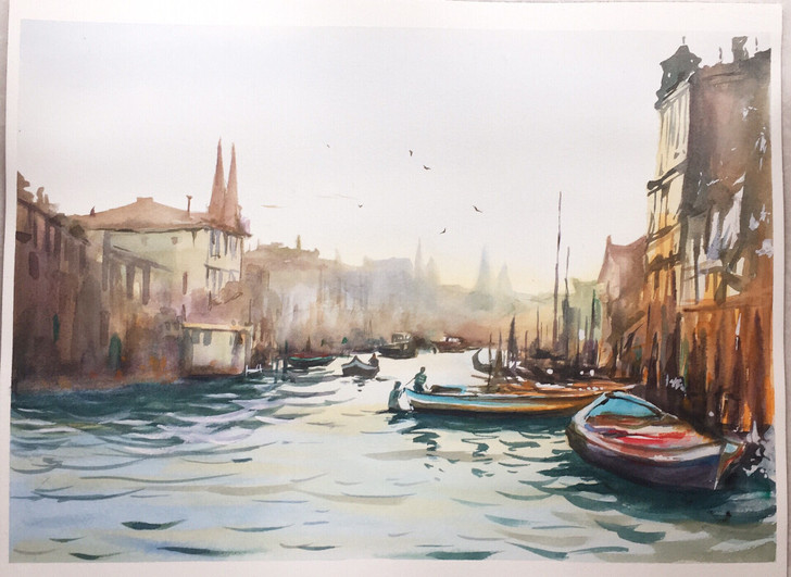 水彩画出售！水彩画！  水彩画作品出售，装...