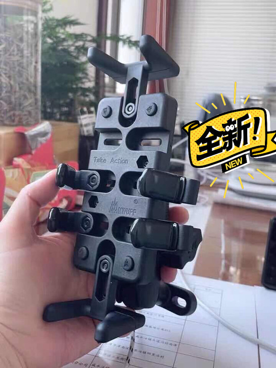 摩托车手机支架千足虫多功能防水摩旅骑行固定...