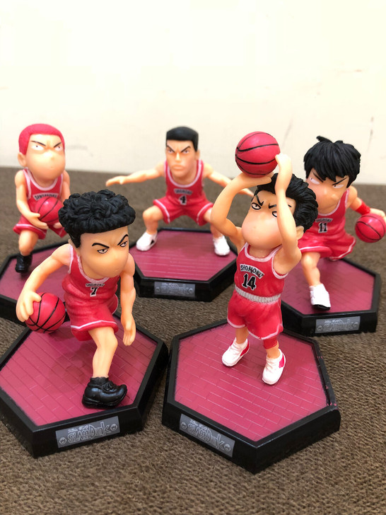 全新整套5个25元动漫潮牌灌篮高手手办模型...