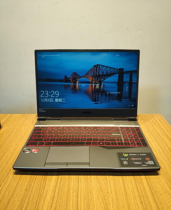 微星alpha 15 bravo 锐龙电竞...