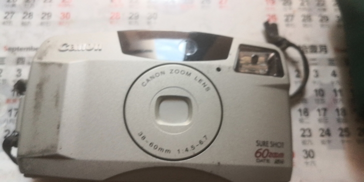 佳能60zoom傻瓜机,胶片机,成色如图功...