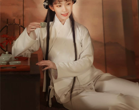 九曲阑珊中衣原创白菜汉服女春夏款新款内搭交...