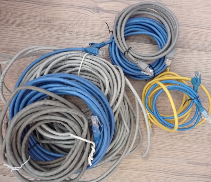千兆网线 便宜甩了     反正这一堆  ...