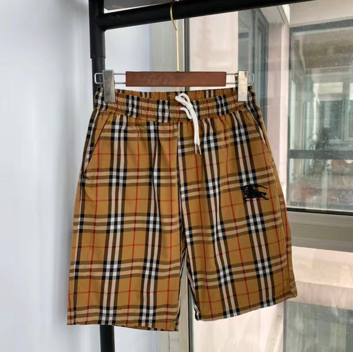 新款夏季休闲短裤男印花战马刺绣短裤男潮流百...