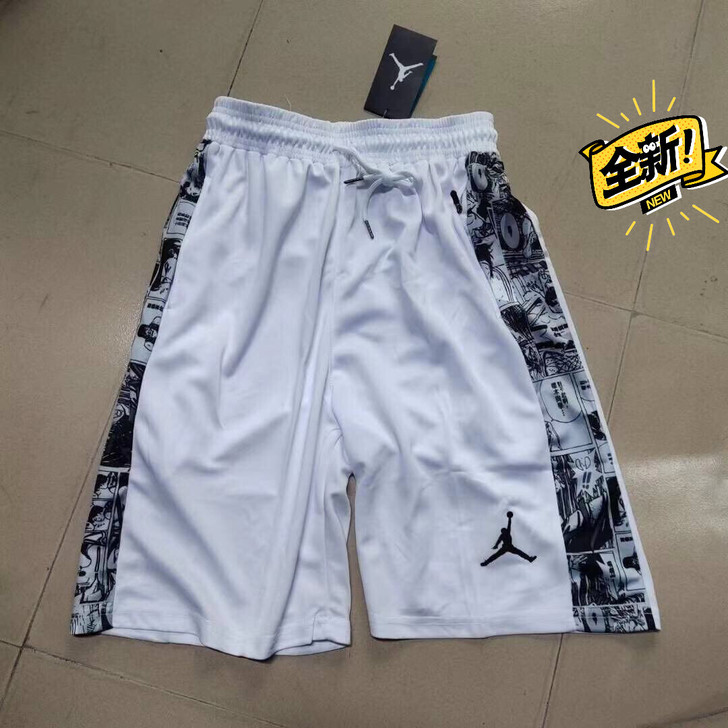 灌篮高手漫画运动短裤男女同款宽松过膝五分篮...