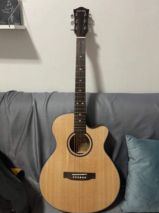 卡帝cardin民谣吉他初学者c150