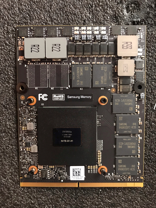 戴尔 蓝天 微星通用GTX1060MXM笔...